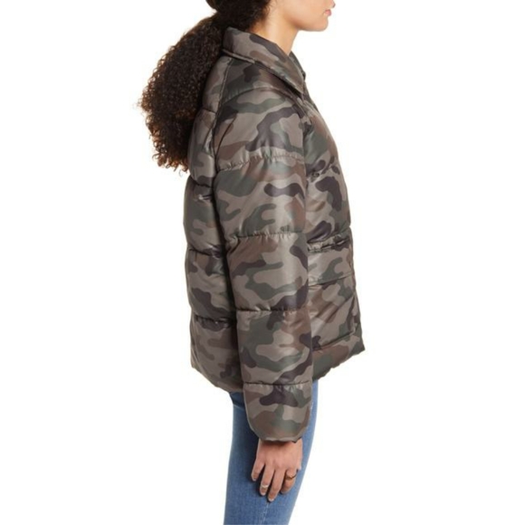 BP. Printed Puffer Jacket Woman's Size XXS - Picture 6 of 6